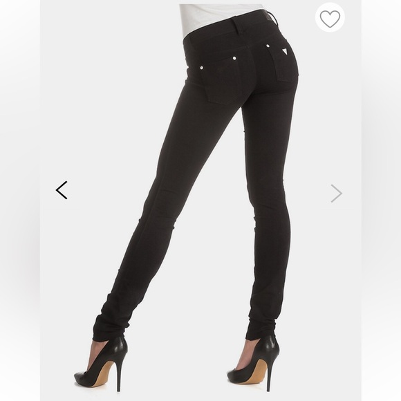 Guess Black Skinny Pants - Picture 1 of 6